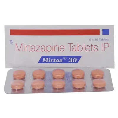 Mirtaz 30mg - Mirtazapine Tablets 30mg