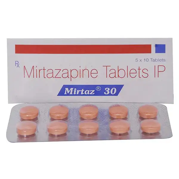 Mirtaz 30mg - Mirtazapine Tablets 30mg