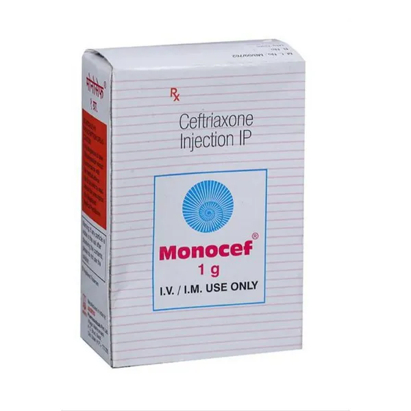 Monocef 1g Injection - Ceftriaxone