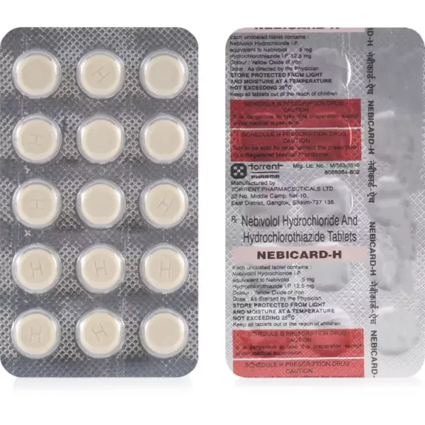 Nebicard H – Nebivolol/Hydrochlorothiazide