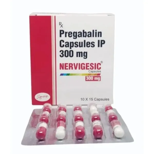 Nervigesic 300mg - Pregabalin Capsules