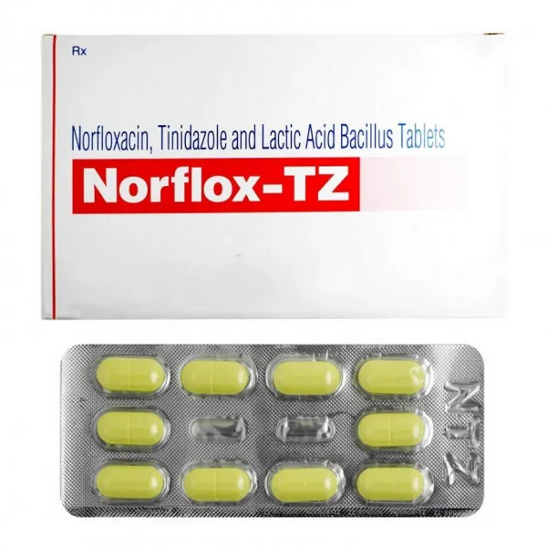 Norflox TZ Tablet – Norfloxacin/Tinidazole