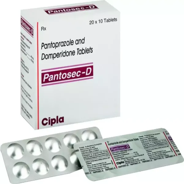 Pantosec D Tablet – Pantoprazole/Domperidone