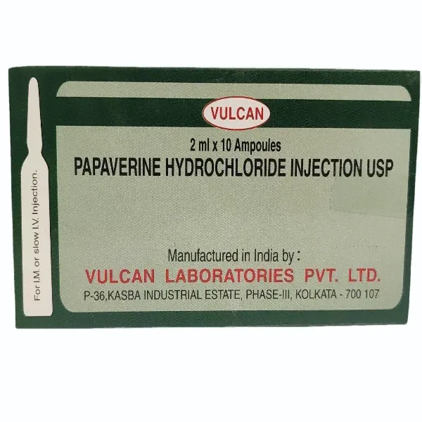 Papaverine 30 mg injection