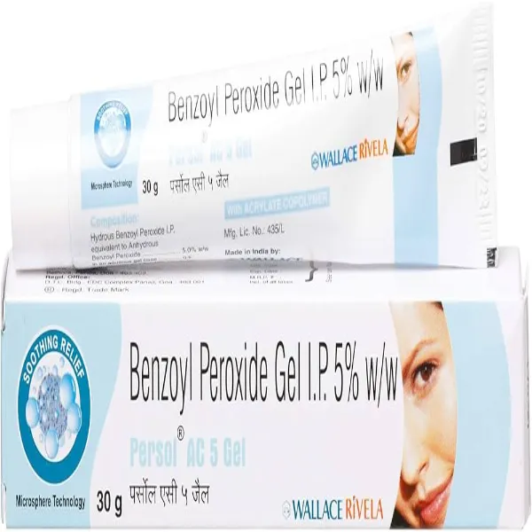 Persol AC 5 Gel - Benzoyl Peroxide 5%