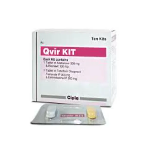QVIR KIT – ATAZANAVIR/RITONAVIR/TENOFOVIR/EMTRICITABINE