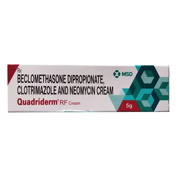 Quadriderm RF 5g – Beclomethasone/Clotrimazol/Neomycin
