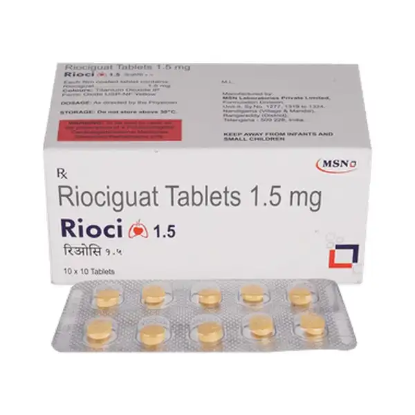 Riociguat 1.5mg - Rioci Tablets 1.5mg