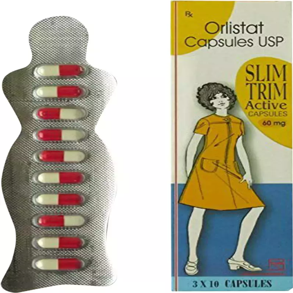 SLIM TRIM ACTIVE 60 - ORLISTAT 60MG