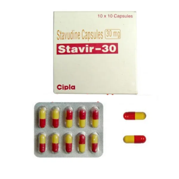 STAVIR 30MG – STAVUDINE CAPSULES
