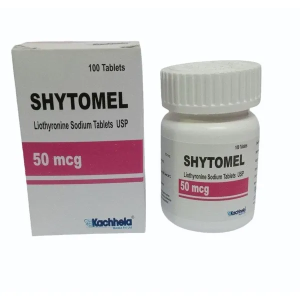 Shytomel 50 - Liothyronine T3 Tablets 50mcg