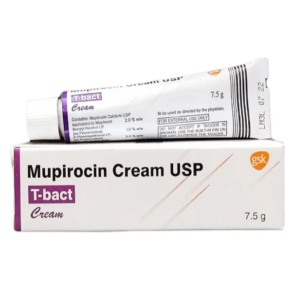 T BACT CREAM 7.5GM - MUPIROCIN