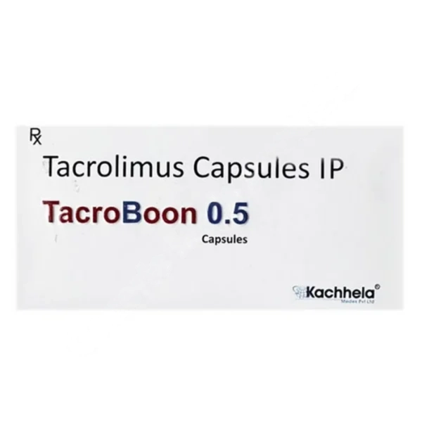 TacroBoon 0.5 – Tacrolimus 0.5mg