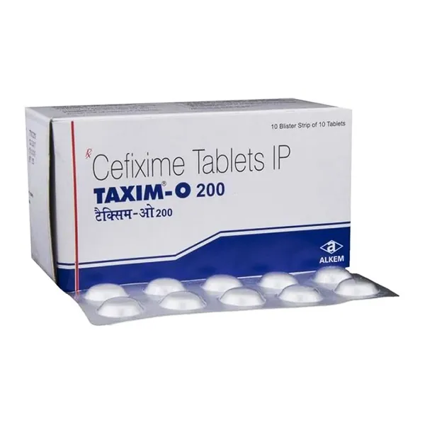 Taxim O 200 - Cefixime Tablets 200mg