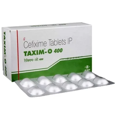 Taxim O 400 – Cefixime Tablets 400mg