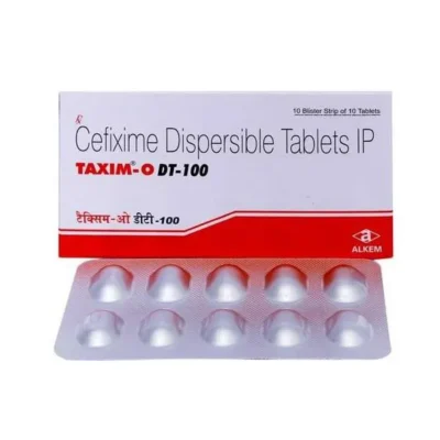 Taxim O DT 100 - Cefixime Tablets 100mg