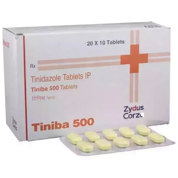 Tiniba 500 - Tinidazole Tablets 500mg