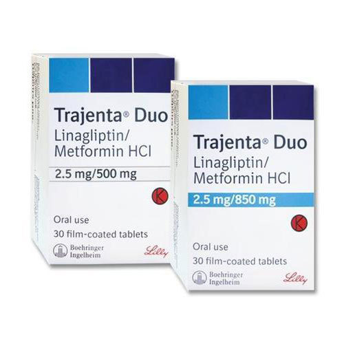 Trajenta Duo – Linagliptin 2.5mg + Metformin 850mg