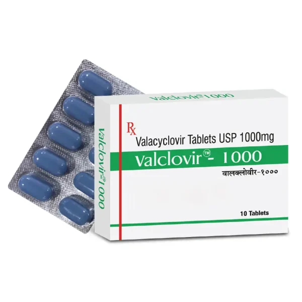 Valacyclovir 1000mg – Valclovir 1000mg Teblet