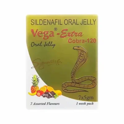 Vega Extra Cobra 120mg - Sildenafil Citrate