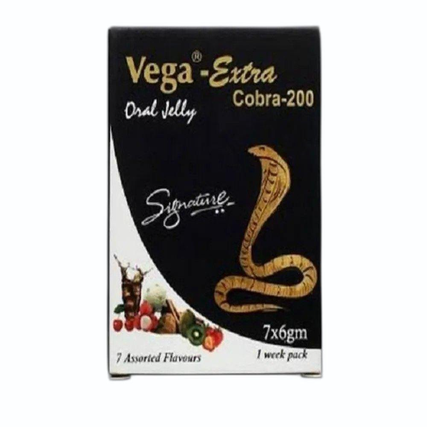 Vega Extra Cobra 200 Jelly - Sildenafil Citrate