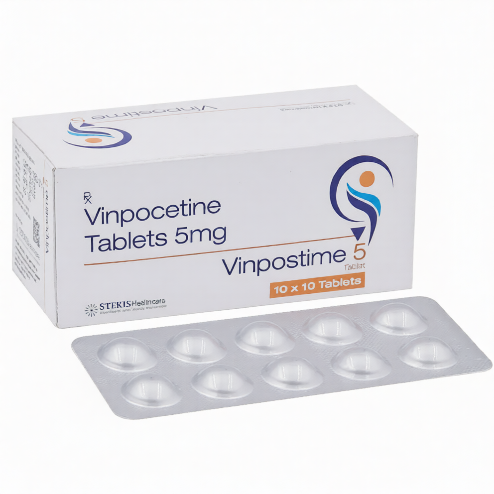 Vinpostime 5mg - Vinpocetine 5 Tablet