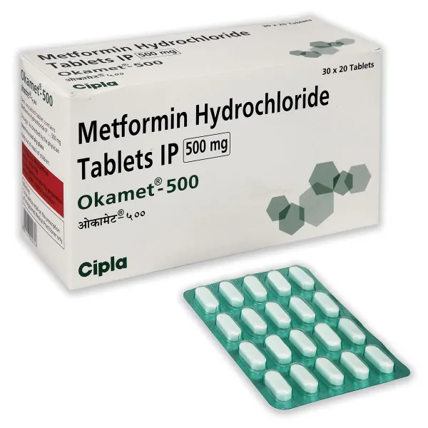 Okamet 500 - Metformin Tablet 500mg