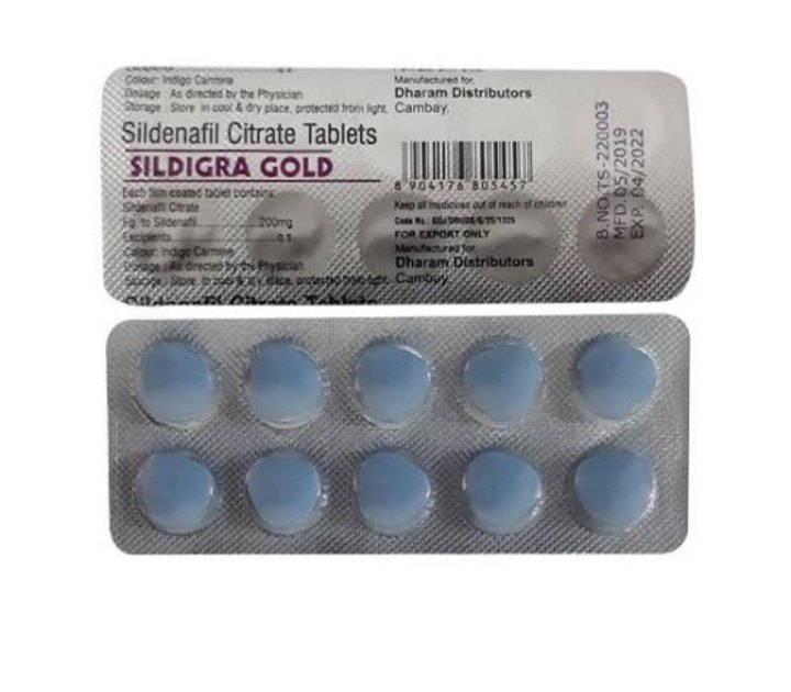 SILDIGRA GOLD 200 MG - SILDENAFIL CITRATE