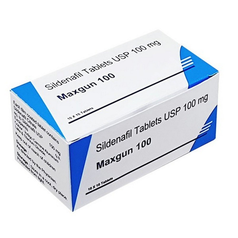 MAXGUN 100mg - Sildenafil Citrate Tablet 100mg