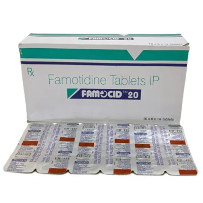 Famocid 20mg – Famotidine 20mg Tablet