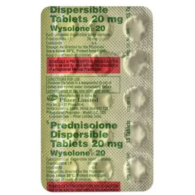 Wysolone 20mg tablets