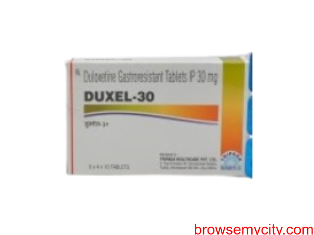 Duxel 30 mg - Duloxetine Tablet