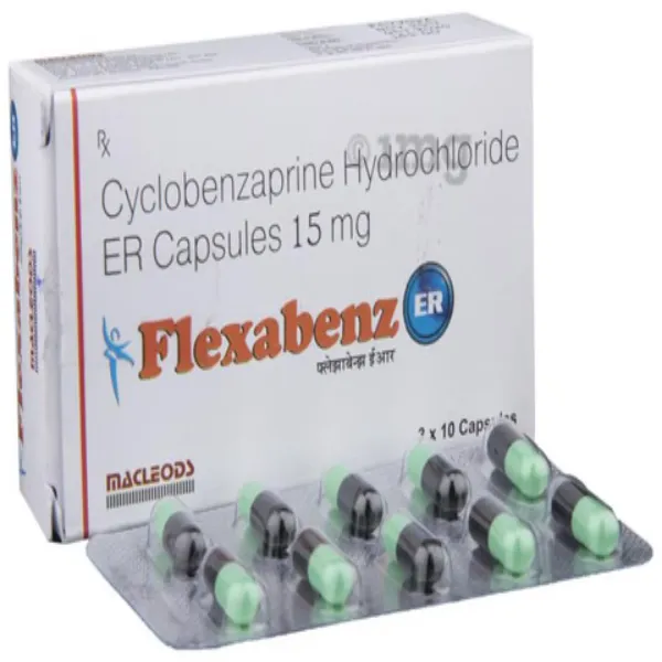 Flexabenz ER 15 mg - Cyclobenzaprine Capsule
