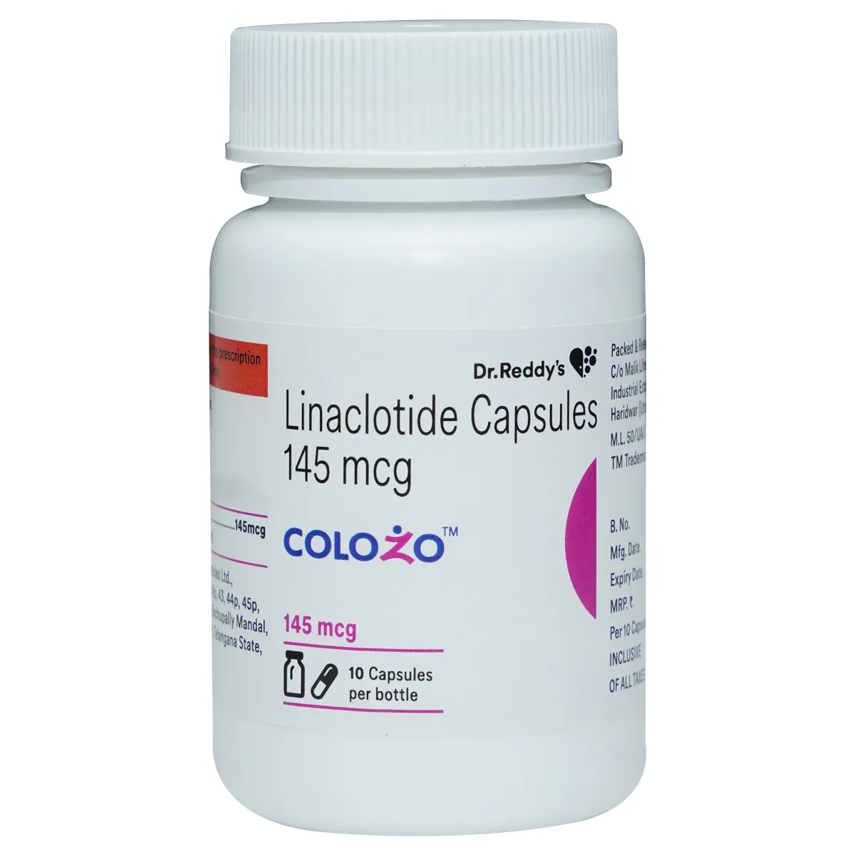 Colozo 145mcg - Linaclotide 145mcg Capsule 