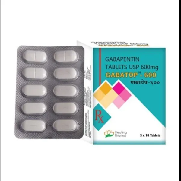 Neurontin 600 mg - Gabatop Tablet