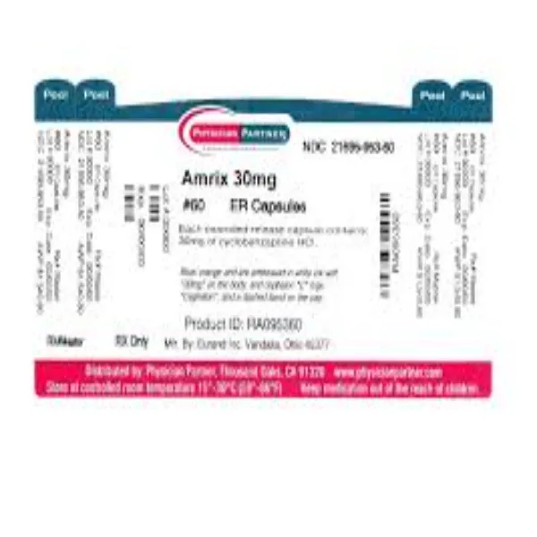 Amrix 30 mg Capsule