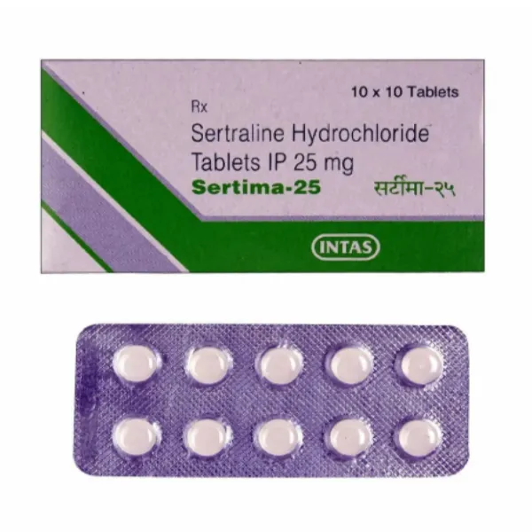 Sertima 25 Mg - Sertraline Tablet