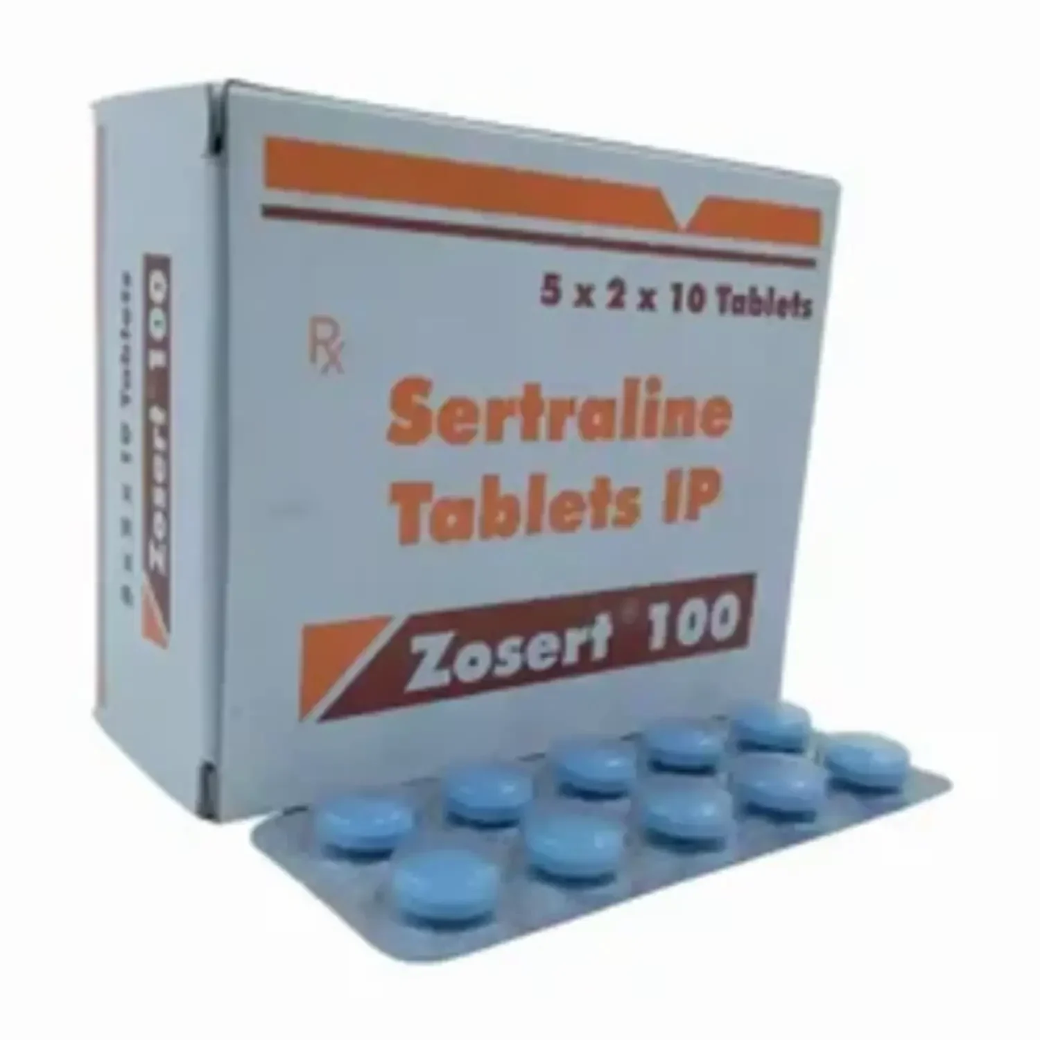 Zosert 100 Mg - Sertraline Tablet