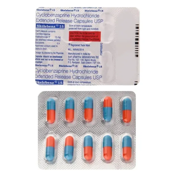 Amrix 15 Mg Capsule - Cyclobenzaprine
