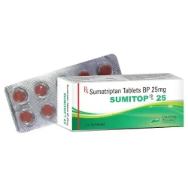 Sumitop 25 mg - Sumatriptan