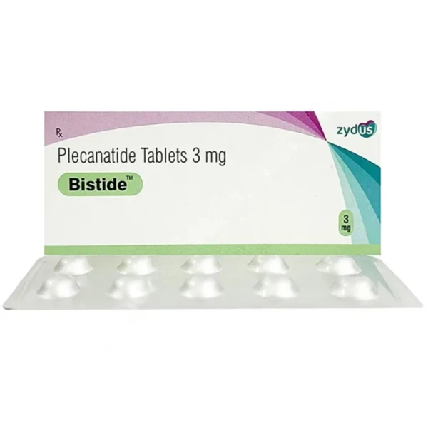 Bistide 3mg - Plecanatide 3mg Tablet 